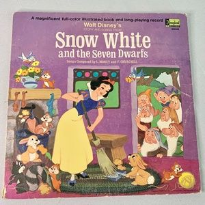 Snow White‎ and the Seven Dwarfs vinyl record vintage